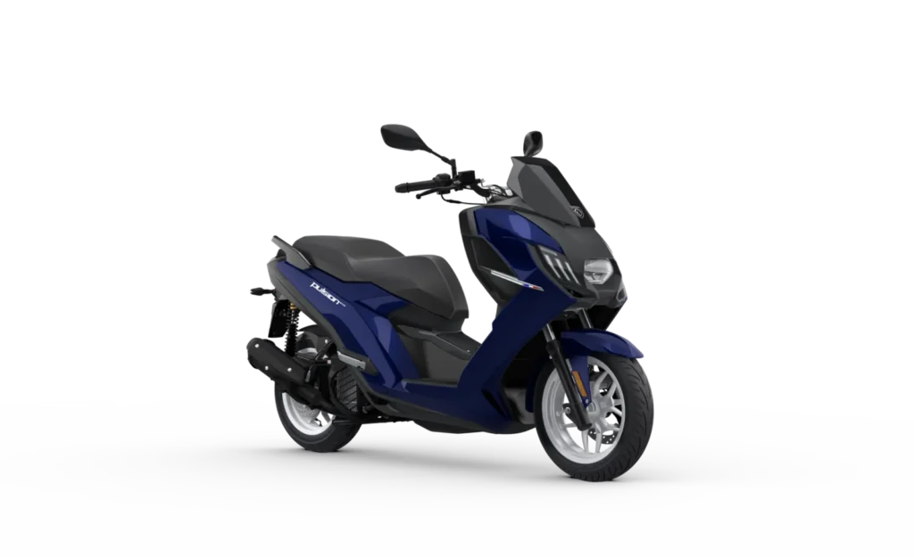 Peugeot Pulsion Evo PUSION EVO en color Midnight Blue, vista tres cuartos delantera